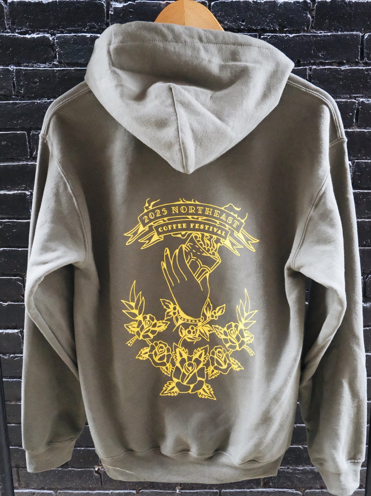 NECF Hoodie: Green