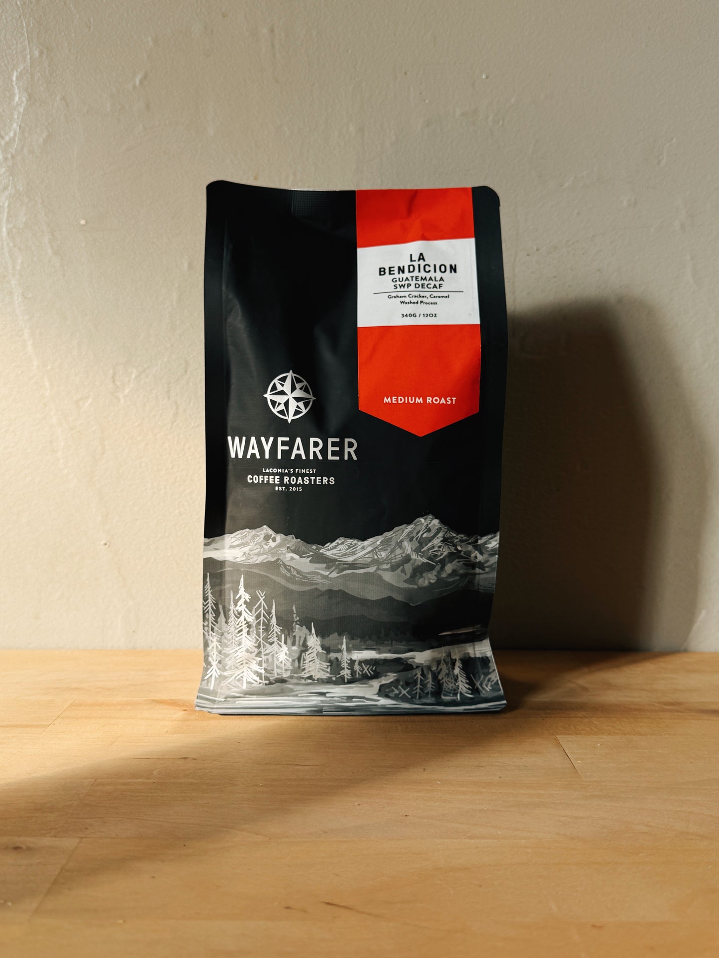 12oz Medium Roast Coffee - SWP DECAF